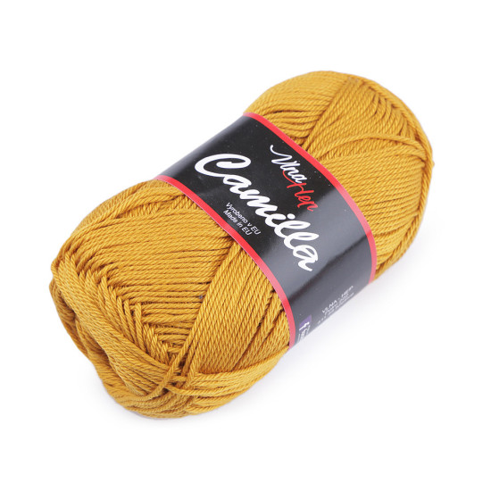 Bavlnená pletacia priadza camilla 50 g - Modrá tmavá (10 Kusy) Bavlnená pletacia priadza camilla 50 g - Modrá tmavá (10 Kusy)