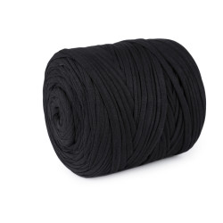 Włóczka spaghetti 700 g - Czarny (1 Sztuka)