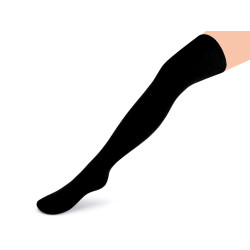 Calze di cotone, da donna - Nero (1 Paio)