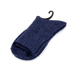 Skarpetki ciepłe unisex - Niebieski (1 Para)