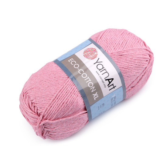 Fir de croșetat eco - cotton xl, 200 g - Roz deschis (1 Bucată) Fir de croșetat eco - cotton xl, 200 g - Roz deschis (1 Bucată)