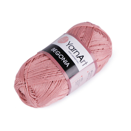 Bavlněná pletací příze begonia 50 g - Šedá nejsvětlejší (10 Kusy) Bavlněná pletací příze begonia 50 g - Šedá nejsvětlejší (10 Kusy)