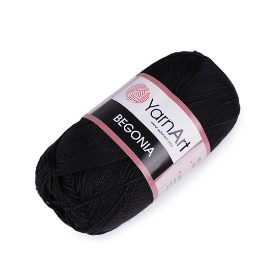 Bavlněná pletací příze begonia 50 g - Šedá nejsvětlejší (10 Kusy) Bavlněná pletací příze begonia 50 g - Šedá nejsvětlejší (10 Kusy)