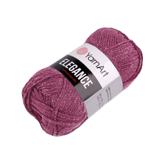 Pletací příze elegance lurex 50 g - Modrá královská (1 Kus)