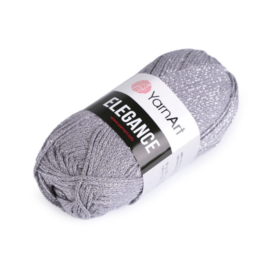 Pletací příze elegance lurex 50 g - Modrá královská (1 Kus)