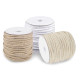 Twisted cotton cord / string ø5 mm - Burlap (180 Meters)