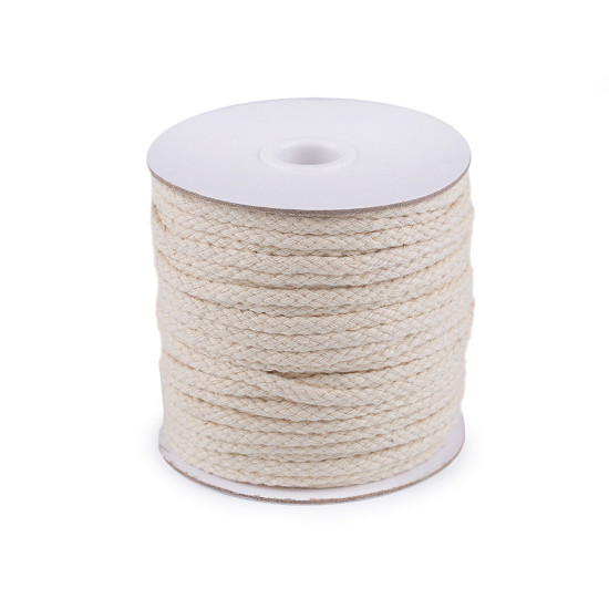 Twisted cotton cord / string ø5 mm - Burlap (180 Meters)