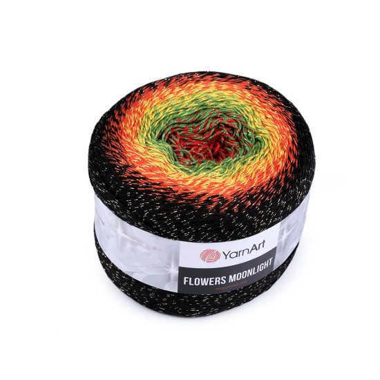 Pletacie priadza flowers moonlight 260 g - Šedá svetlá (2 Kusy)
