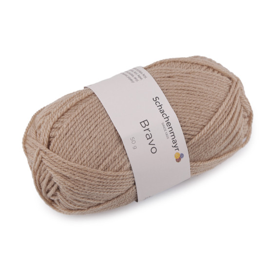 Fil à tricoter bravo, 50 g - Beige (1 Pièce) Fil à tricoter bravo, 50 g - Beige (1 Pièce)