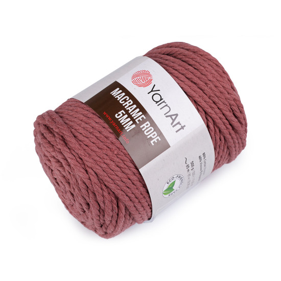 Corde macramé pour tricot, 5 mm, 500 g, peignée - Noir (2 Pièces) Corde macramé pour tricot, 5 mm, 500 g, peignée - Noir (2 Pièces)