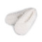 Ladies winter slippers with anti-slip - Off white (1 Pair)