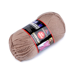 Pletací příze everyday 100 g - Béžová tm. (1 Kus)