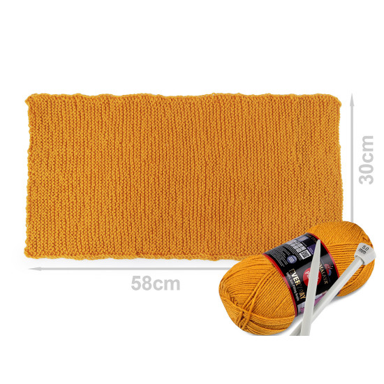 Pletací příze everyday 100 g - Modrá jeans (1 Kus)