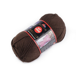 Pletací příze everyday 100 g - Hnědá (1 Kus)