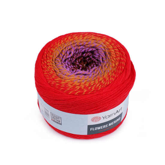 Knitting yarn flowers merino 225 g - Brown (2 Pieces) Knitting yarn flowers merino 225 g - Brown (2 Pieces)