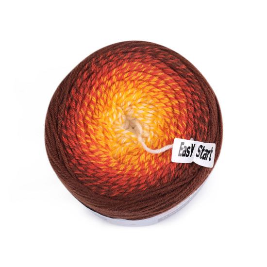 Knitting yarn flowers merino 225 g - Brown (2 Pieces) Knitting yarn flowers merino 225 g - Brown (2 Pieces)