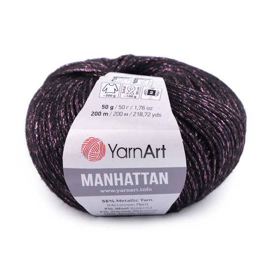 Włóczka manhattan 50 g - Stary róż (1 Sztuka) Włóczka manhattan 50 g - Stary róż (1 Sztuka)