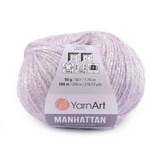 Włóczka manhattan 50 g - Stary róż (1 Sztuka) Włóczka manhattan 50 g - Stary róż (1 Sztuka)