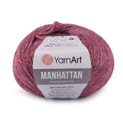Włóczka manhattan 50 g - Stary róż (1 Sztuka)