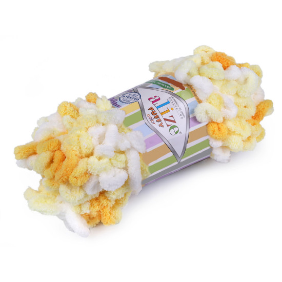 Włóczka alize puffy color 100 g - Jasnybeżowy (1 Sztuka) Włóczka alize puffy color 100 g - Jasnybeżowy (1 Sztuka)