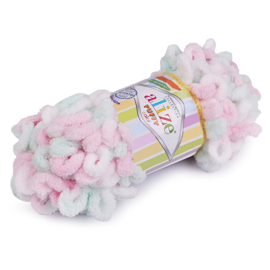 Włóczka alize puffy color 100 g - Jasnybeżowy (1 Sztuka) Włóczka alize puffy color 100 g - Jasnybeżowy (1 Sztuka)