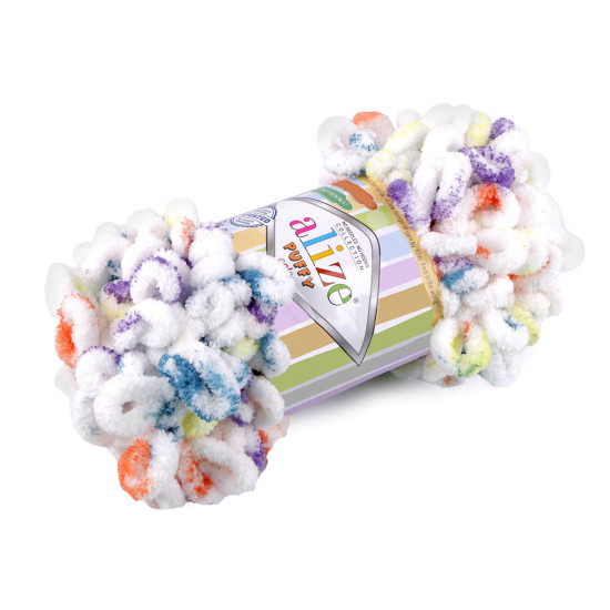 Włóczka alize puffy color 100 g - Jasnybeżowy (1 Sztuka) Włóczka alize puffy color 100 g - Jasnybeżowy (1 Sztuka)