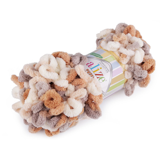 Włóczka alize puffy color 100 g - Jasnybeżowy (1 Sztuka) Włóczka alize puffy color 100 g - Jasnybeżowy (1 Sztuka)