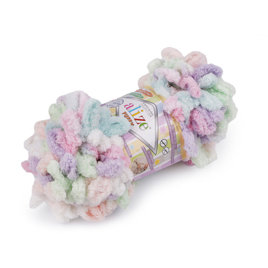 Włóczka alize puffy color 100 g - Jasnybeżowy (1 Sztuka) Włóczka alize puffy color 100 g - Jasnybeżowy (1 Sztuka)