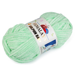 Knitting chenille yarn dolphin baby 100 g - Mint (1 Piece)