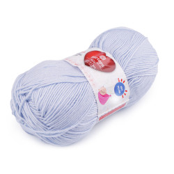 Pletací příze baby love a care 100 g - Modrá ledová (1 Kus)