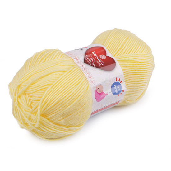 Pletací příze baby love a care 100 g - Modrá temná (1 Kus)