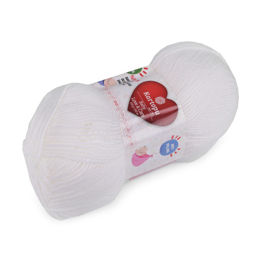 Pletací příze baby love a care 100 g - Modrá temná (1 Kus)
