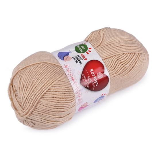 Pletací příze baby love a care 100 g - Modrá temná (1 Kus)