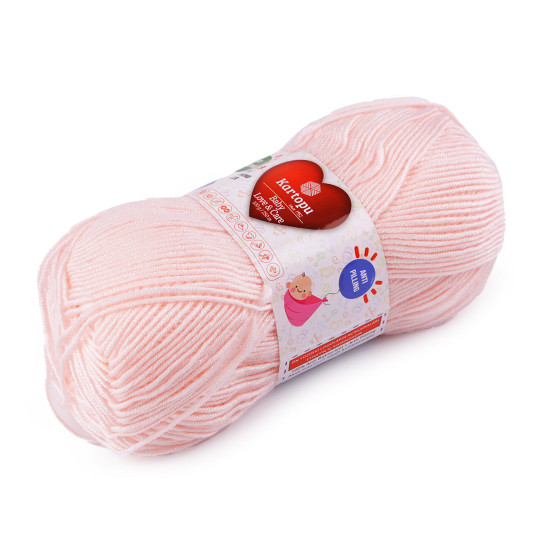 Pletací příze baby love a care 100 g - Modrá temná (1 Kus)