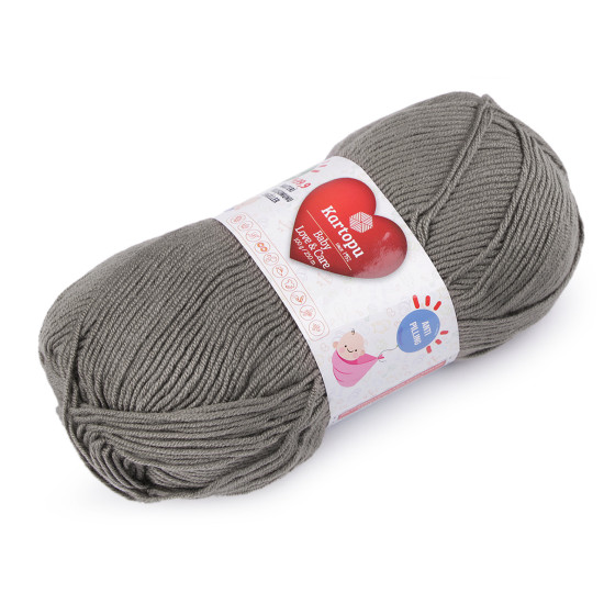 Pletací příze baby love a care 100 g - Modrá temná (1 Kus)