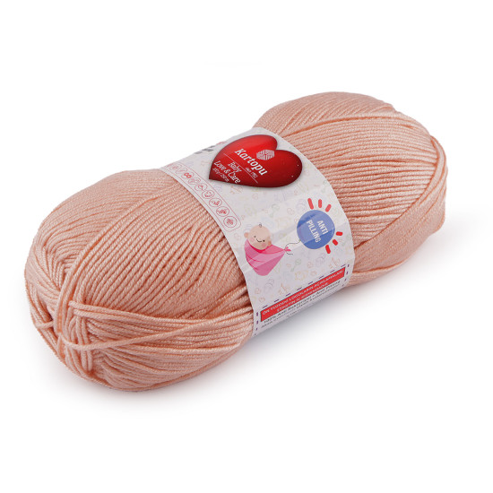 Pletací příze baby love a care 100 g - Modrá temná (1 Kus)