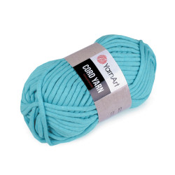 Knitting yarn 250 g cord yarn - Blue turquise (1 Piece)