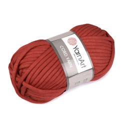 Knitting yarn 250 g cord yarn - Rusty brown (1 Piece)