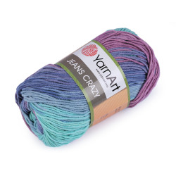 Hilo de tricotar jeans crazy 50 g - Menta (1 Pieza)