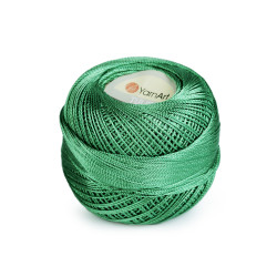 Crochet yarn tulip 50 g - Pastel green (18 Pieces)