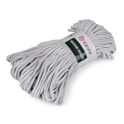 Kotöfonal macrame braided 250 g - Világosszürke (1 Darab)