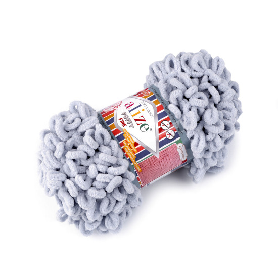 Pletací příze alize puffy fine 100 g - Bílá (5 Kusy) Pletací příze alize puffy fine 100 g - Bílá (5 Kusy)