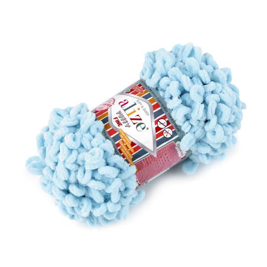 Pletací příze alize puffy fine 100 g - Bílá (5 Kusy) Pletací příze alize puffy fine 100 g - Bílá (5 Kusy)