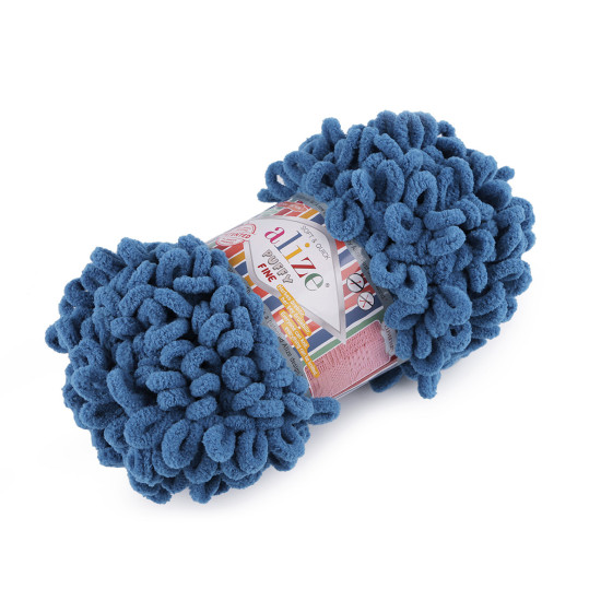 Pletací příze alize puffy fine 100 g - Bílá (5 Kusy) Pletací příze alize puffy fine 100 g - Bílá (5 Kusy)