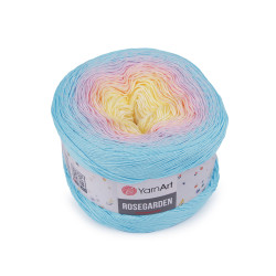 Cotton knitting yarn rosegarden 250 g - Forget-me-not blue (1 Piece)