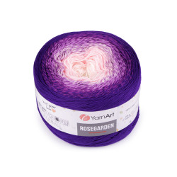 Cotton knitting yarn rosegarden 250 g - Blueberry (1 Piece)
