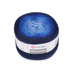 Cotton knitting yarn rosegarden 250 g - Blue dark (1 Piece)