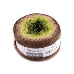 Cotton knitting yarn rosegarden 250 g - Brown (1 Piece)