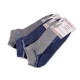 Calcetines tobilleros de algodón para hombre con ribete médico - Mezcla de colores al azar (3 Pares) Calcetines tobilleros de algodón para hombre con ribete médico - Mezcla de colores al azar (3 Pares)