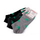 Calcetines tobilleros de algodón para hombre con ribete médico - Mezcla de colores al azar (3 Pares) Calcetines tobilleros de algodón para hombre con ribete médico - Mezcla de colores al azar (3 Pares)